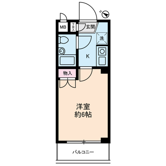 【間取り】 | キャッスルマンション鶴間
