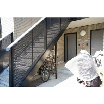 【外観】 | クレール大倉山　太尾町 | 駐輪スペース