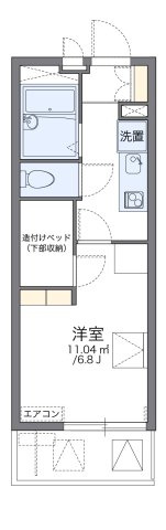 【間取り】 | レオパレス舎利寺ＣＦ