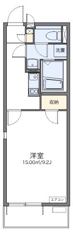 【間取り】 | レオネクストアメニティ | 代表的な間取のため実際の間取とは異なる場合があります