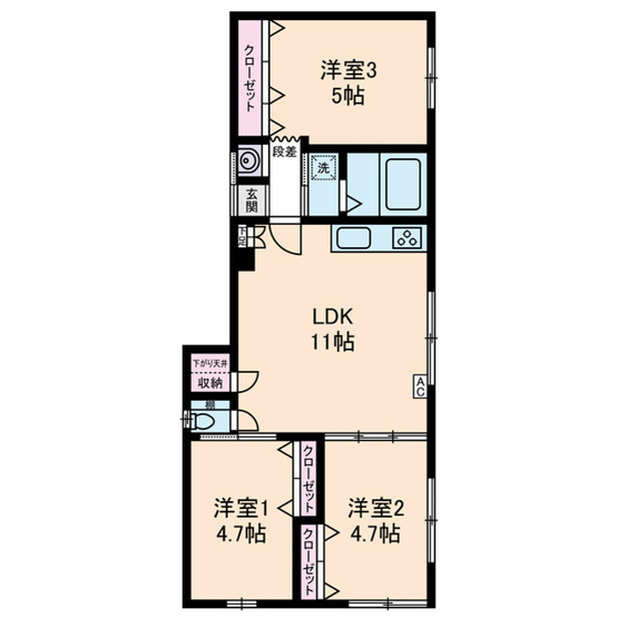 【間取り】 | あさおか邸