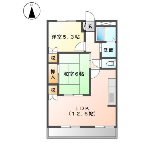 【間取り】 | ロイヤルクィーン