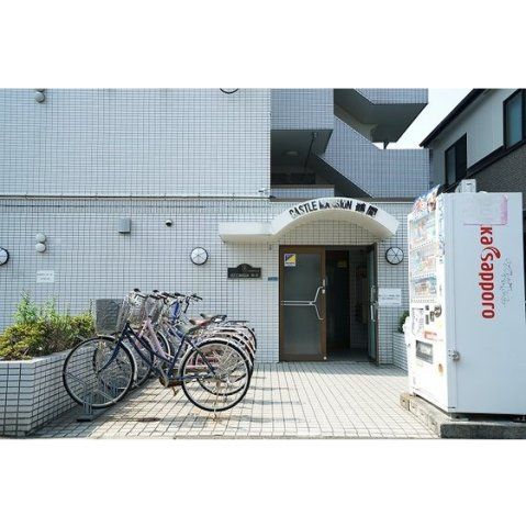 キャッスルマンション鶴間のエントランス|エントランス