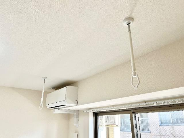 アヴァンスの設備|室内物干し