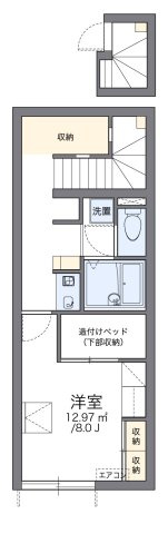 レオパレスそまぎの間取り|代表的な間取のため実際の間取とは異なる場合があります