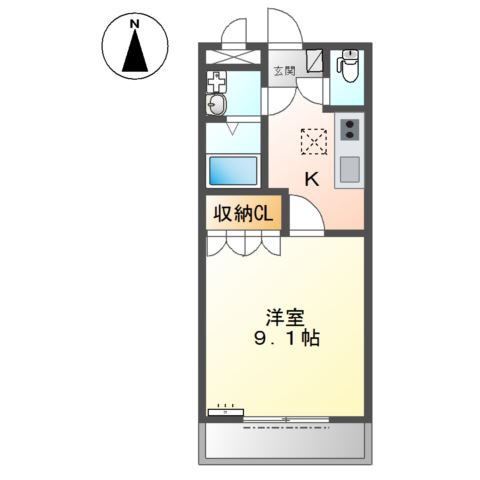ヴァンベール永明の間取り