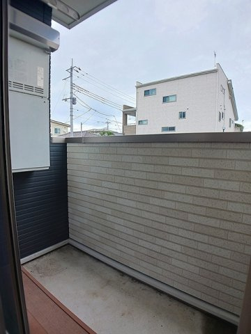 ジョニーズ　ガーデンのバルコニー