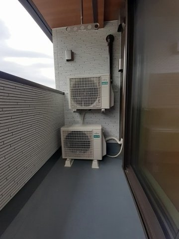 コントレイルのバルコニー