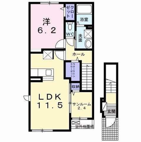 アルモニの間取り