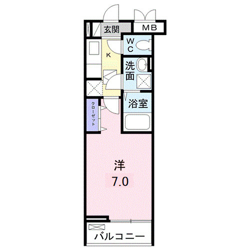 フルリールの間取り