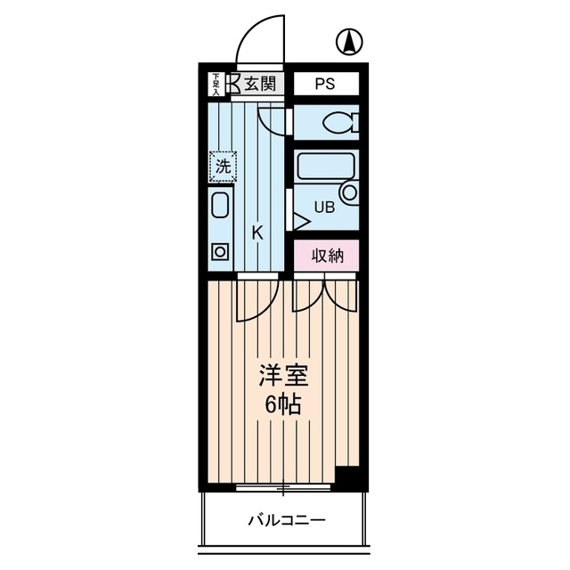 グローイングシティー大和田の間取り
