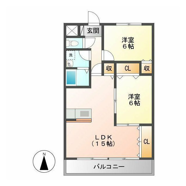 アーバングランデの間取り