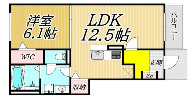 ライズ瑞穂の間取り