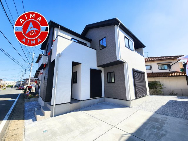 糟屋郡志免町志免4丁目第9-3棟（3号棟）の外観：施工例|デザイン性のある外観です。