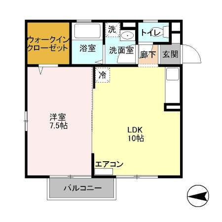 【間取り】 | charmant court M's　II