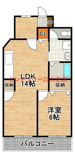 BELLE・DEMEUREの間取り