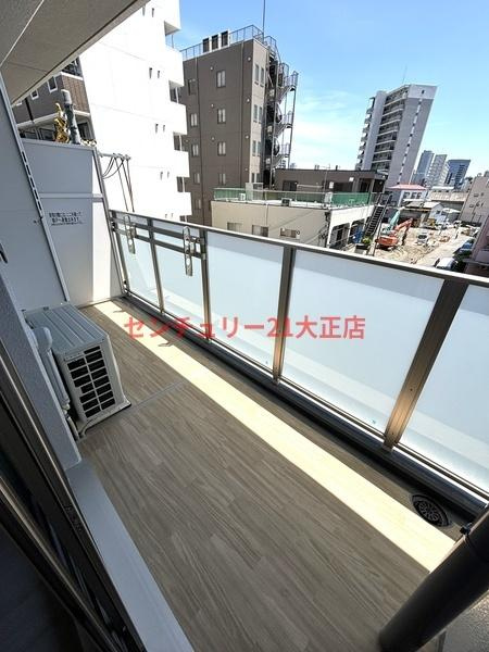 プレサンス大正フレンジ（Gタイプ）のバルコニー