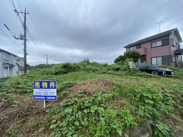八街市文違の売地の外観