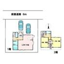 成田市西三里塚の中古一戸建の間取り