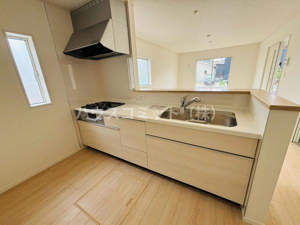 八街市八街ほの新築一戸建のキッチン