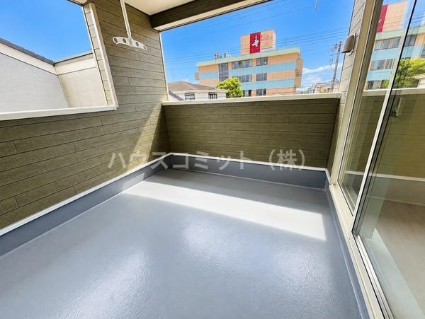八街市八街ほの新築一戸建のバルコニー