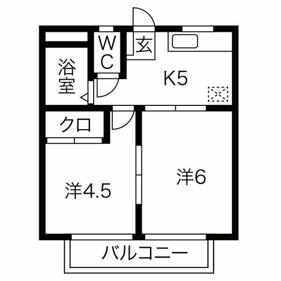 【間取り】 | クレールマーサ