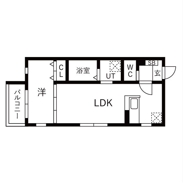 ジュエル小牧の間取り