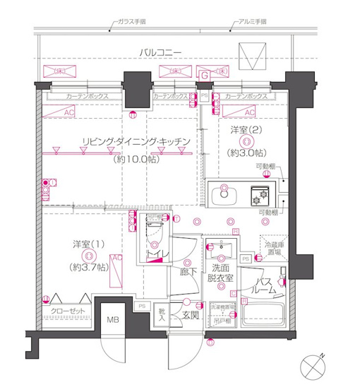 【間取り】 | ZOOM下丸子