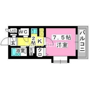 プレデュパルク壱番館の間取り