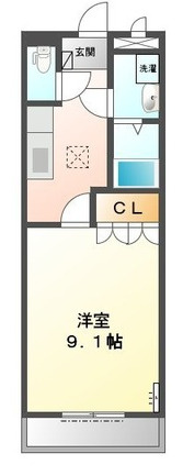 レジデンスE&Rの間取り