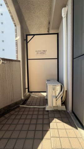プレデュパルク壱番館のバルコニー