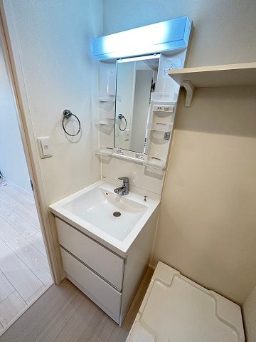 大阪市西淀川区歌島１丁目のアパートの洗面所