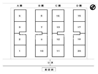 ローズガーデン(S-031B)の区画図