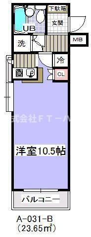 ローズマンションＡ３１番館(A-031)の間取り