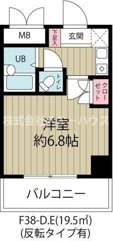 ＣＢレジデンス行徳(F-038)の間取り