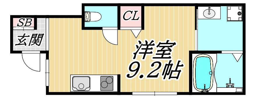 AXISIA尼崎の間取り