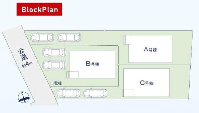 【横浜市旭区今宿東町558-2全3棟新築戸建て】★仲介手数料無料★（今宿小学校・今宿中学校）の区画図