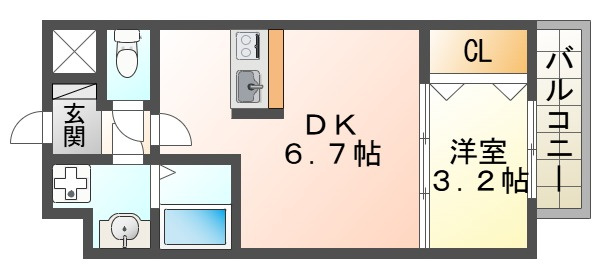 SOAR　SHINNAGATAの間取り
