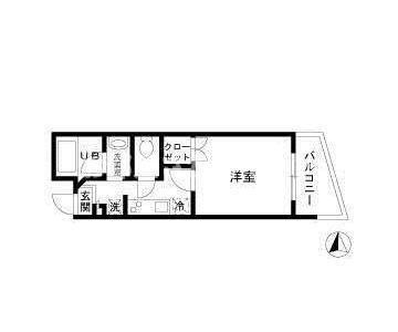 フェリーチェヒライワ【おとり物件なし】#学生・社会人にオススメ！初期費用分割払いOK！の間取り