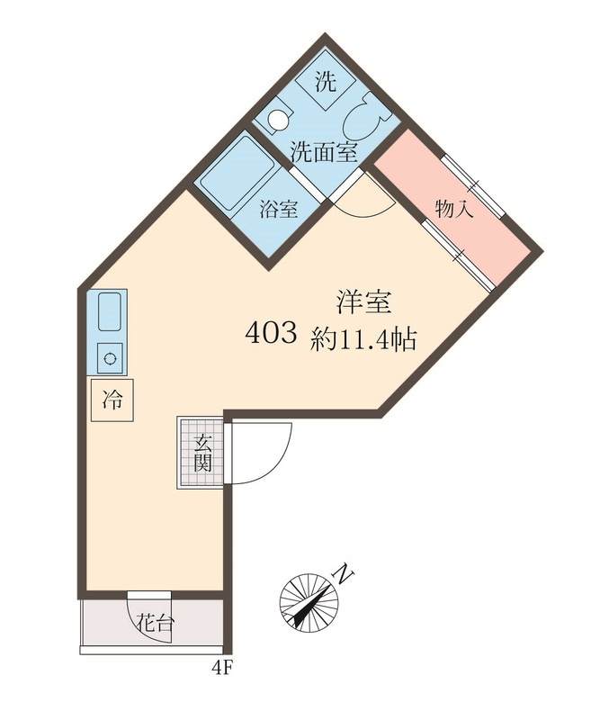 シンフォニア八広の間取り