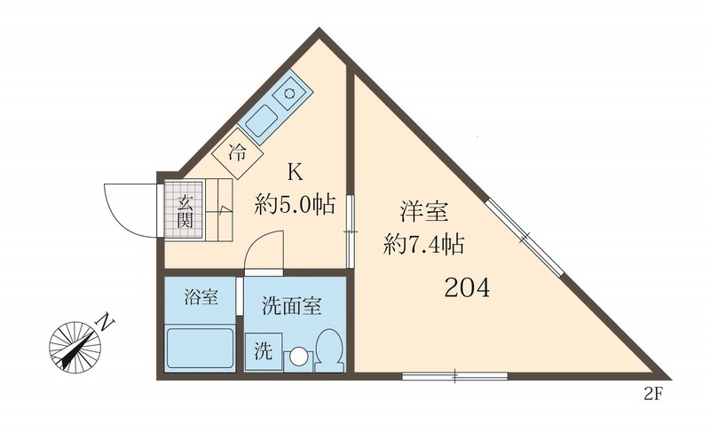 シンフォニア八広の間取り