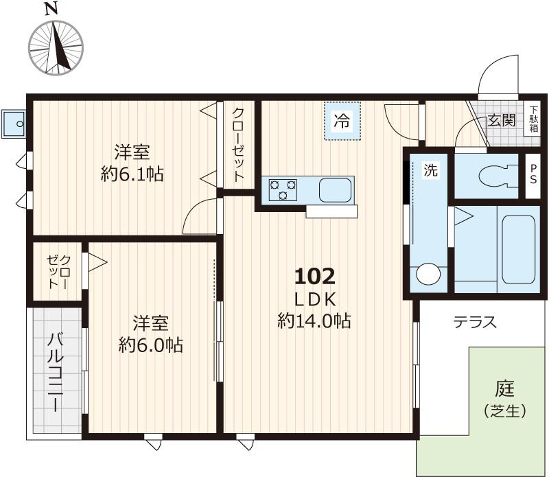 Ｂｅｌｌ　Ｇｒａｃｉａの間取り