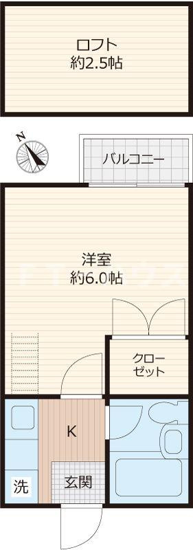 ハウスピアヤマモトの間取り