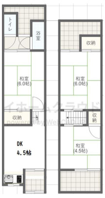 河北中町テラスの間取り