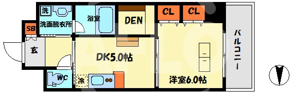 アローフィールズ貮番館の間取り|ARROW FIELDS貮番館（アローフィールズ貮番館）　間取り