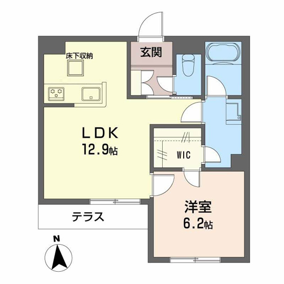 【間取り】 | シャーメゾン　リアン　深江橋