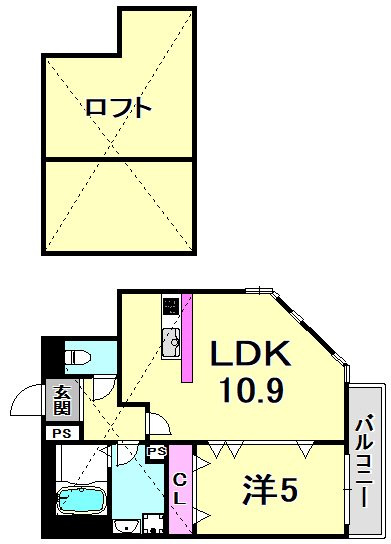 サンビルダー灘ウエストの間取り