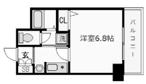 プレサンス神戸みなと元町の間取り