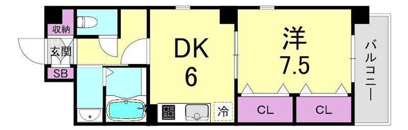 キリンコンプリートの間取り