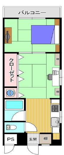 甲南第11兵庫コーポラスの間取り